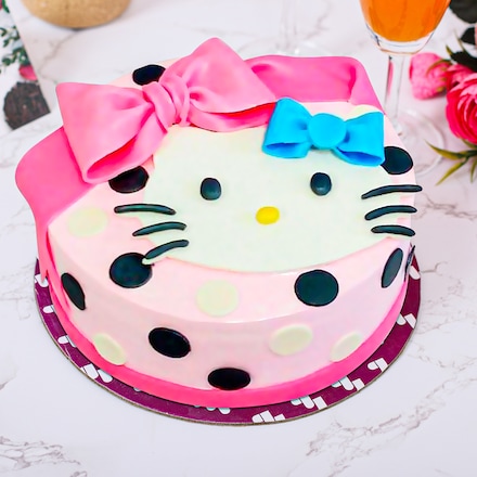 Hello Kitty Cake Online | Order Hello Kitty Cake Online Delivery - Winni