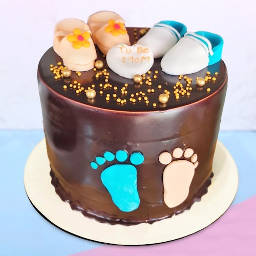 Buy Creative Baby Shower Choco Cake