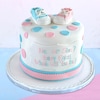 Buy Creamy Baby Shower Vanilla Cake
