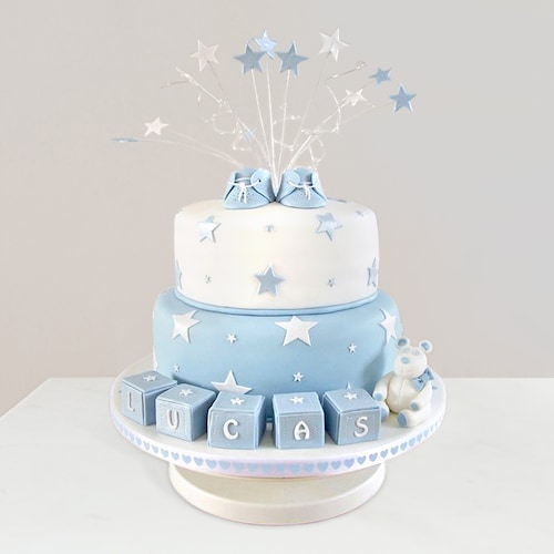 Buy Star Tier Baby Shower Cake