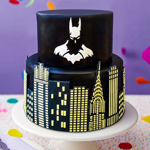 Buy Creative Fondant Batman Cake