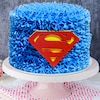 Buy Superman Logo Blackforest Cake