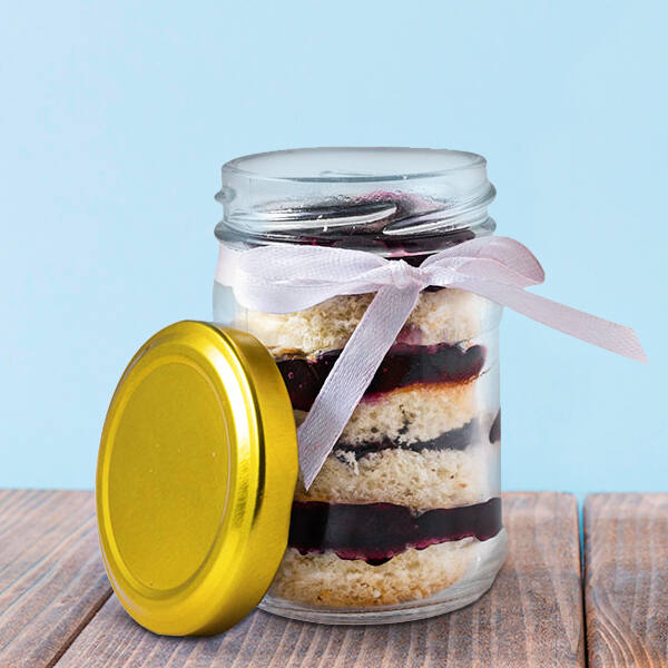Caramel Vanilla Sponge Cake Jar Stock Photo 1961073895 | Shutterstock