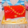 Buy Red Shade Handbag Fondant Cake
