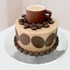 Buy Chocolate Coffee Theme Birthday Cake