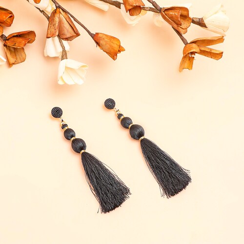 Buy Black Desire Earring