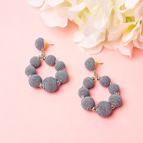 Buy Graceful Thread Earrings
