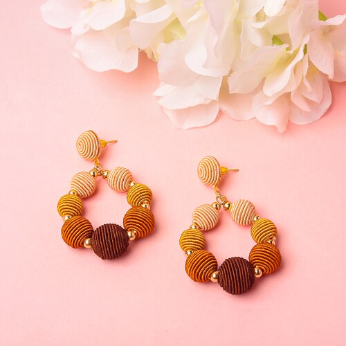 Buy Multi Thread Design Earrings