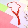 Buy Bold Red Seed Bead Necklace