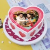Buy My Heart for you photo Cake