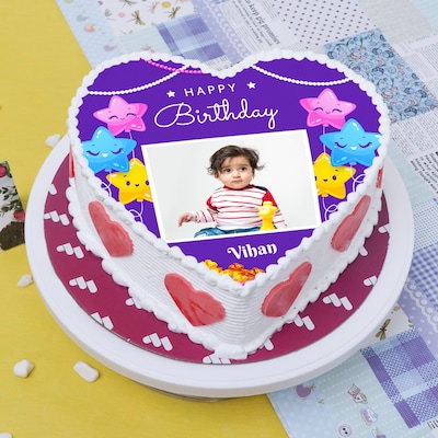 Cutiepie photo cake