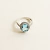 Buy Blue Peal Studded Ring