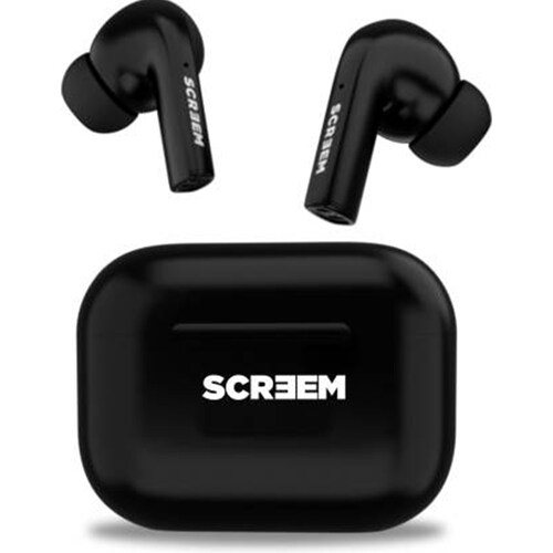 Buy Screem Pro Black Earbuds
