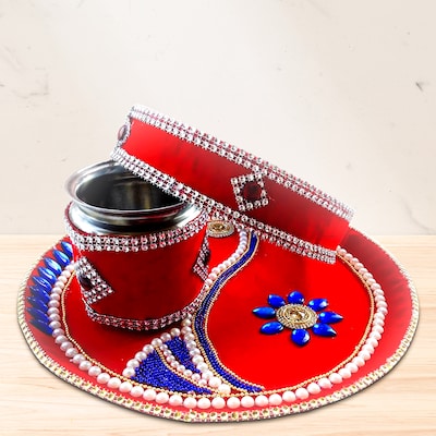 Traditional Karwa ChauthThali