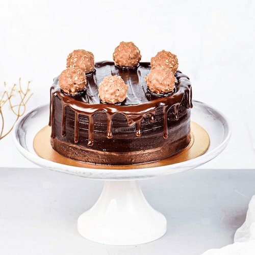 Buy Tempting Triple Chocolate Fudge Cake