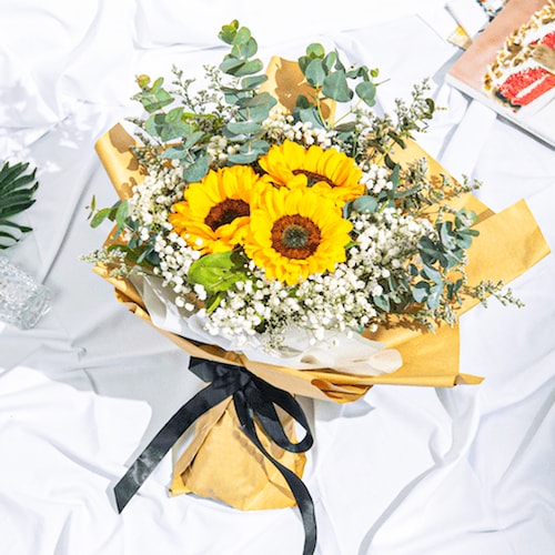 Buy Sunshine Sunflower Bouquet