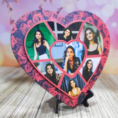 Buy Personalized Heart Magnetic Photo Frame