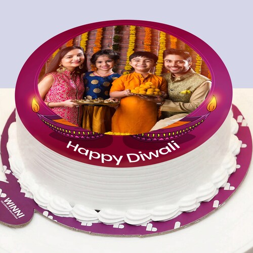 Buy Elegant And Beautiful Diwali Cake