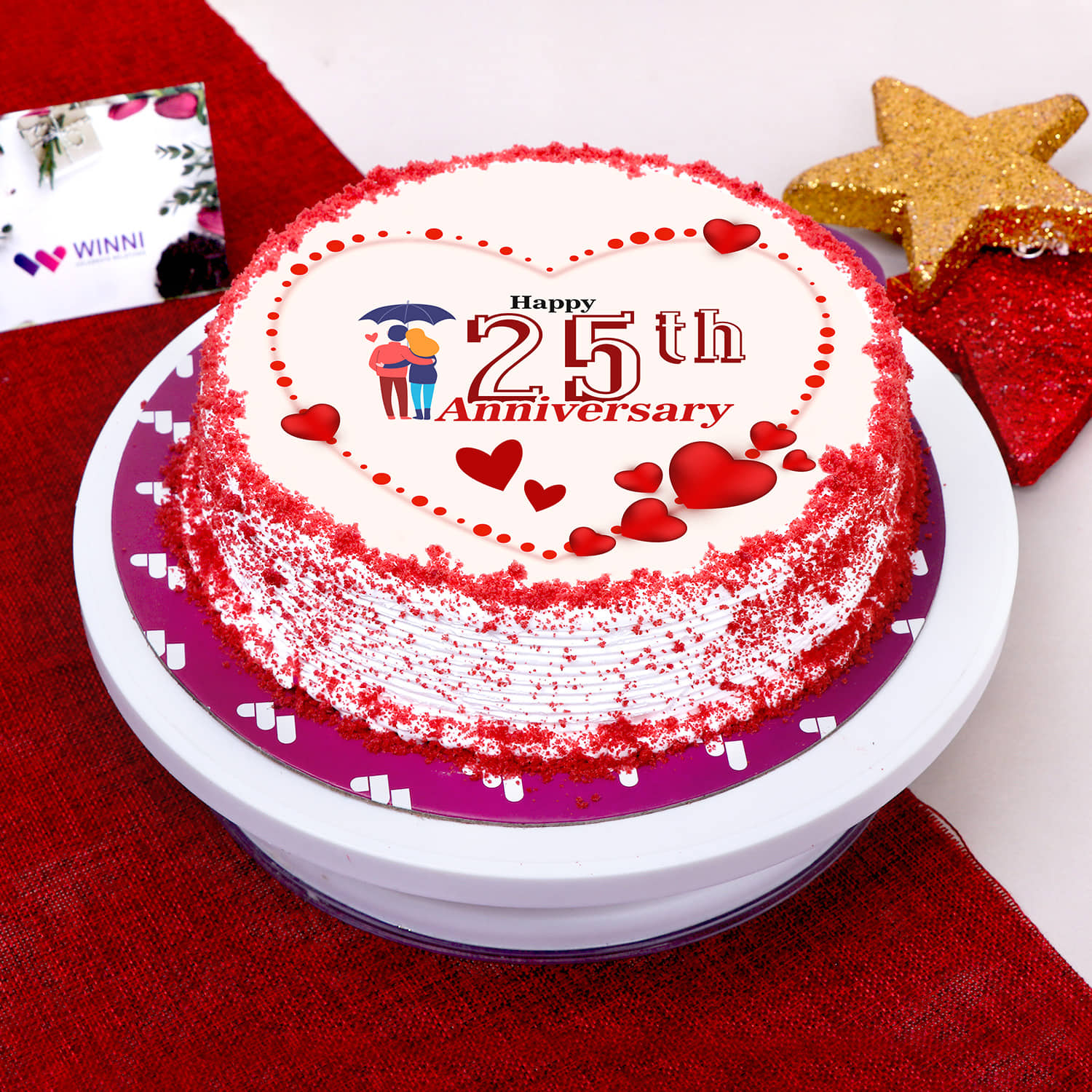 Couple Goals Anniversary Cake | Winni.in