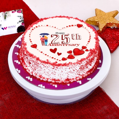 Decadent Anniversary Cake