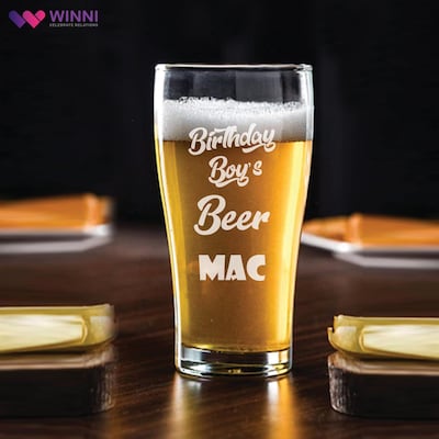 Fantastically Beautiful Birthday Beer Mug