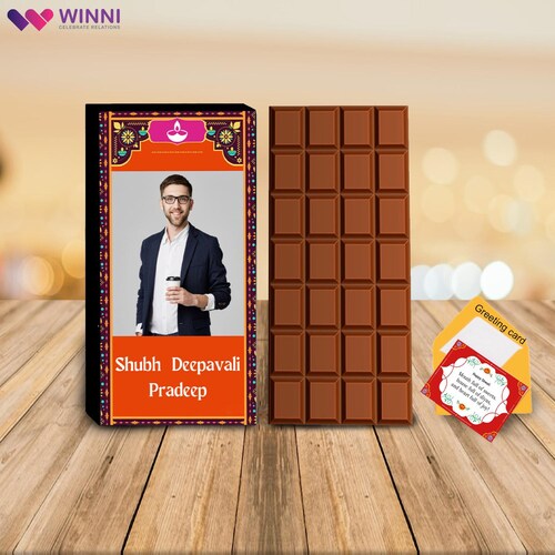 Buy Feeling Festive Personalised Diwali Chocolate Gift For Employees