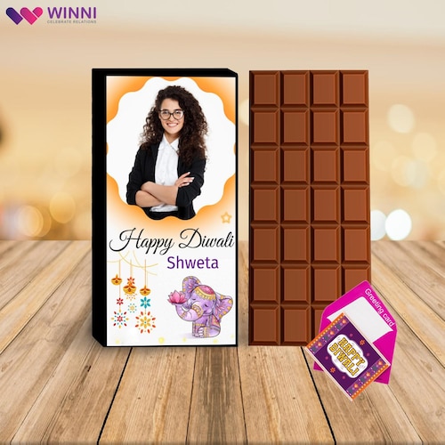 Buy Personalized Diwali Chocolate Gift For Sister