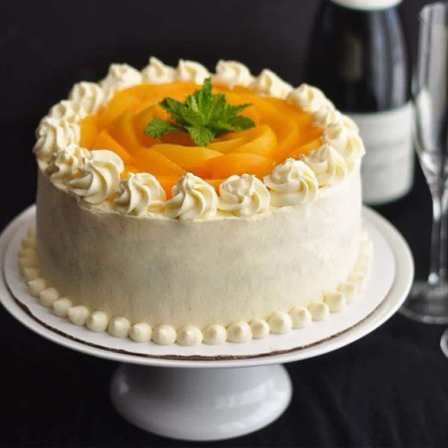 Mango Truffle Square Cake – Magic Bakers, Delicious Cakes