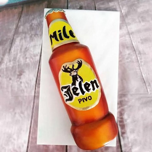 Buy Creative Jelen Pivo Cake