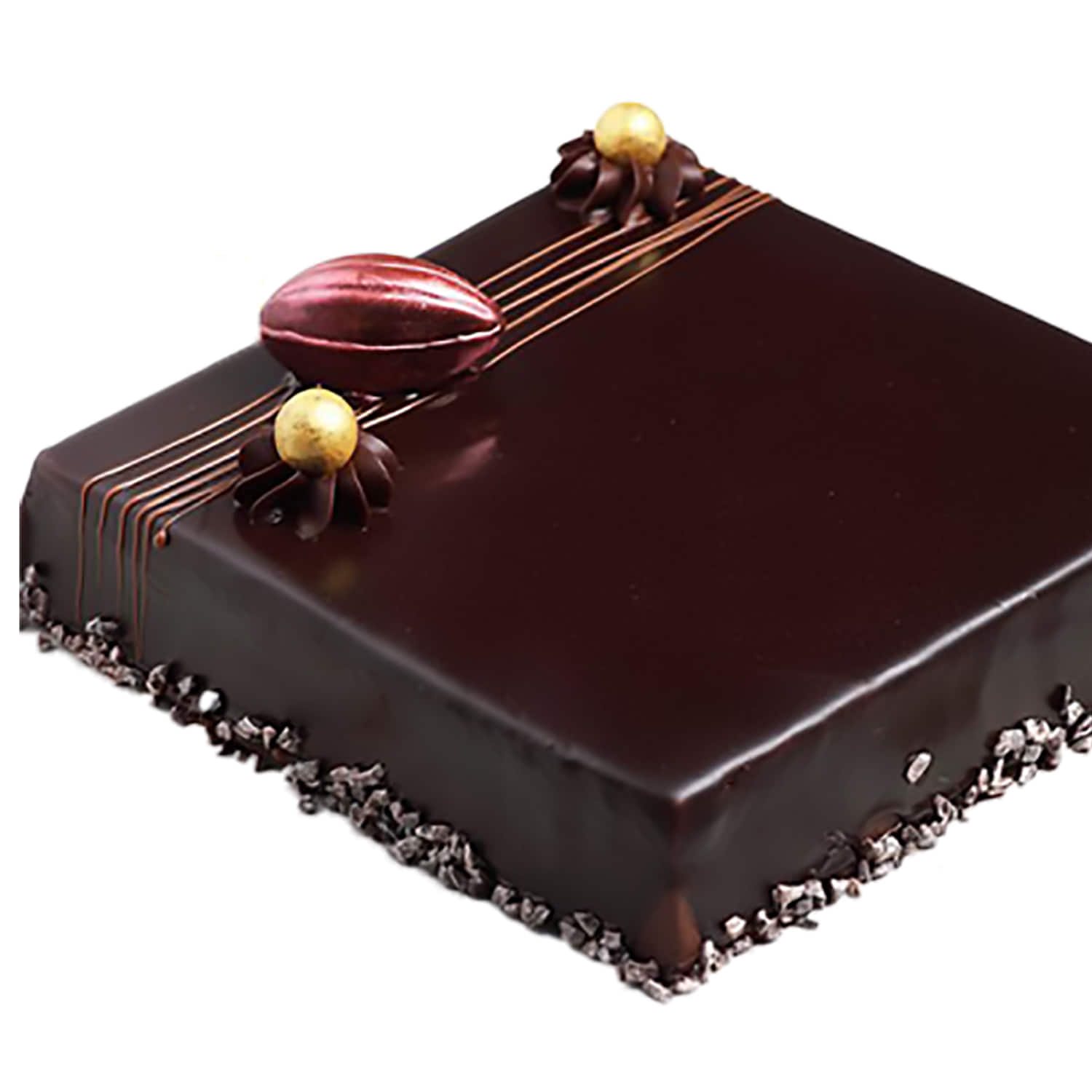 Chocolate Cake with Chocolate Cream Cheese Icing