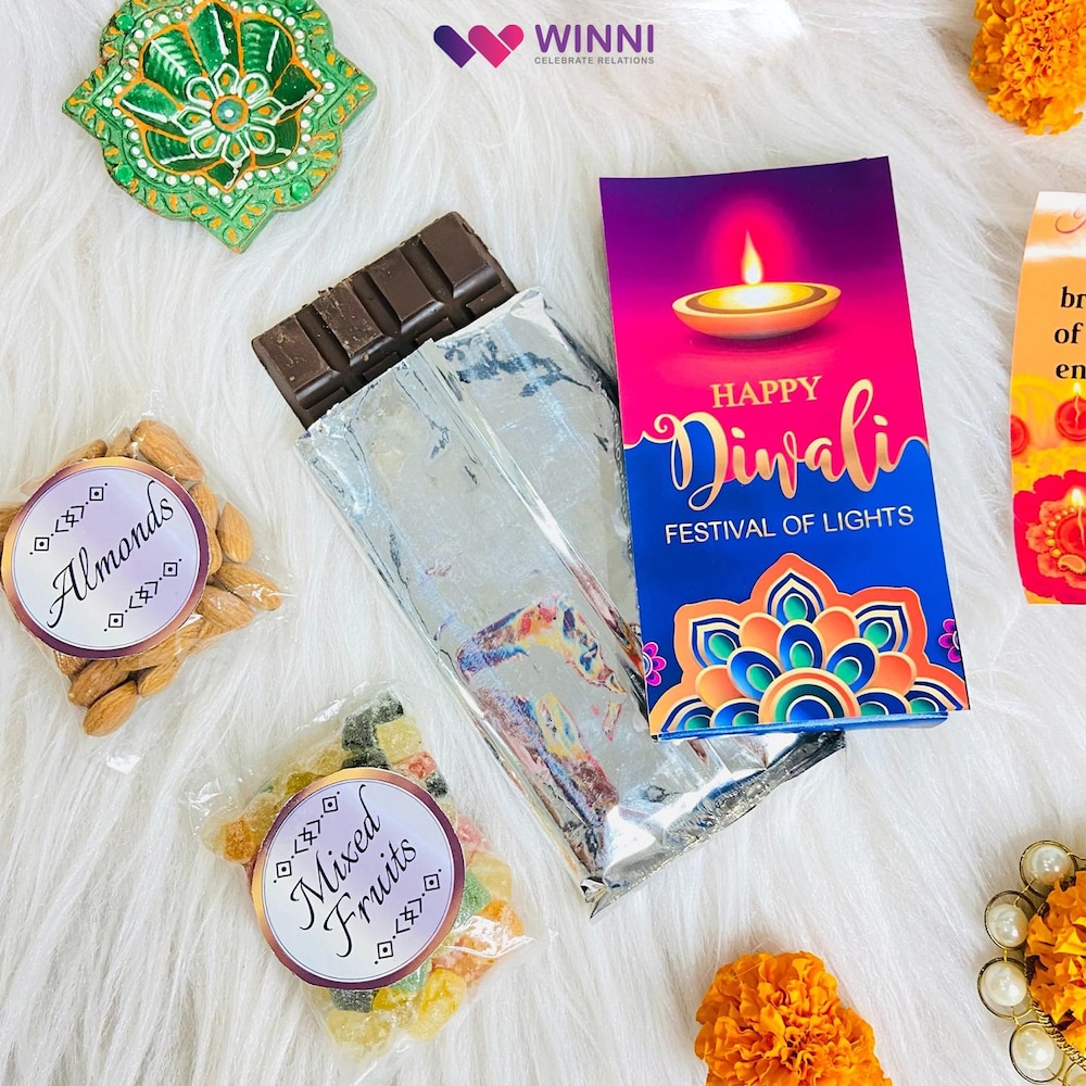 Indulge Your Taste Buds Chocolate Diwali Hamper | Winni