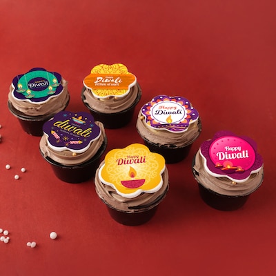 Diwali Poster Choco Cupcake