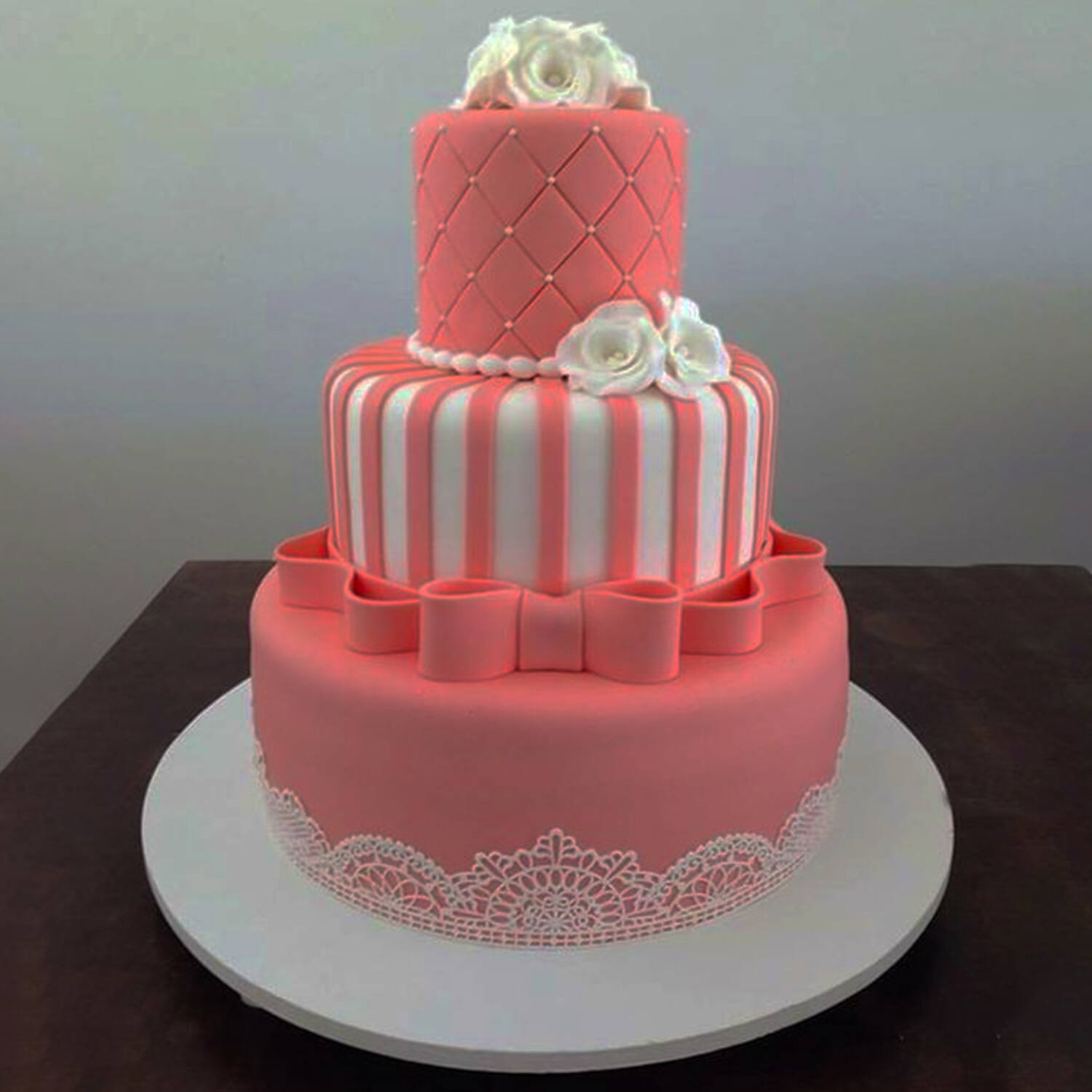 wedding-cakes-fondant-marble-1 | The Bake Works