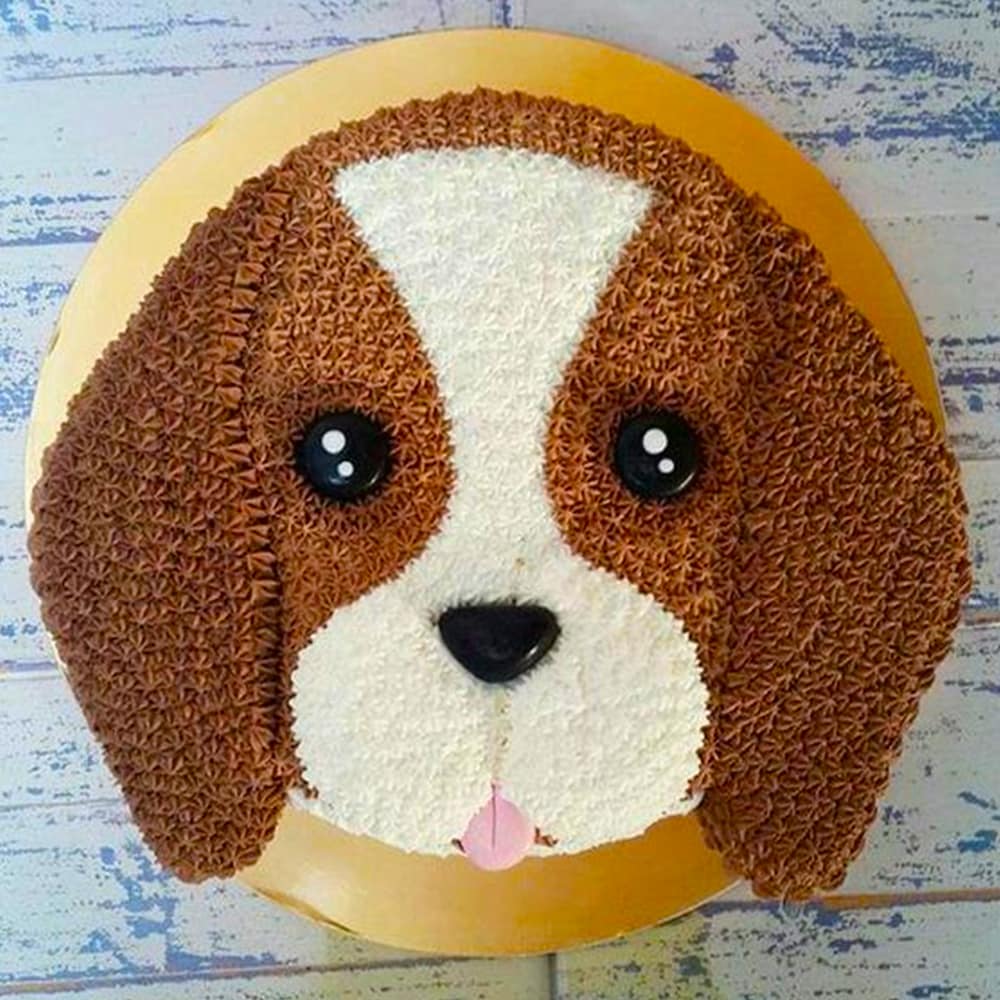 Cute Dog Cake | Winni.in