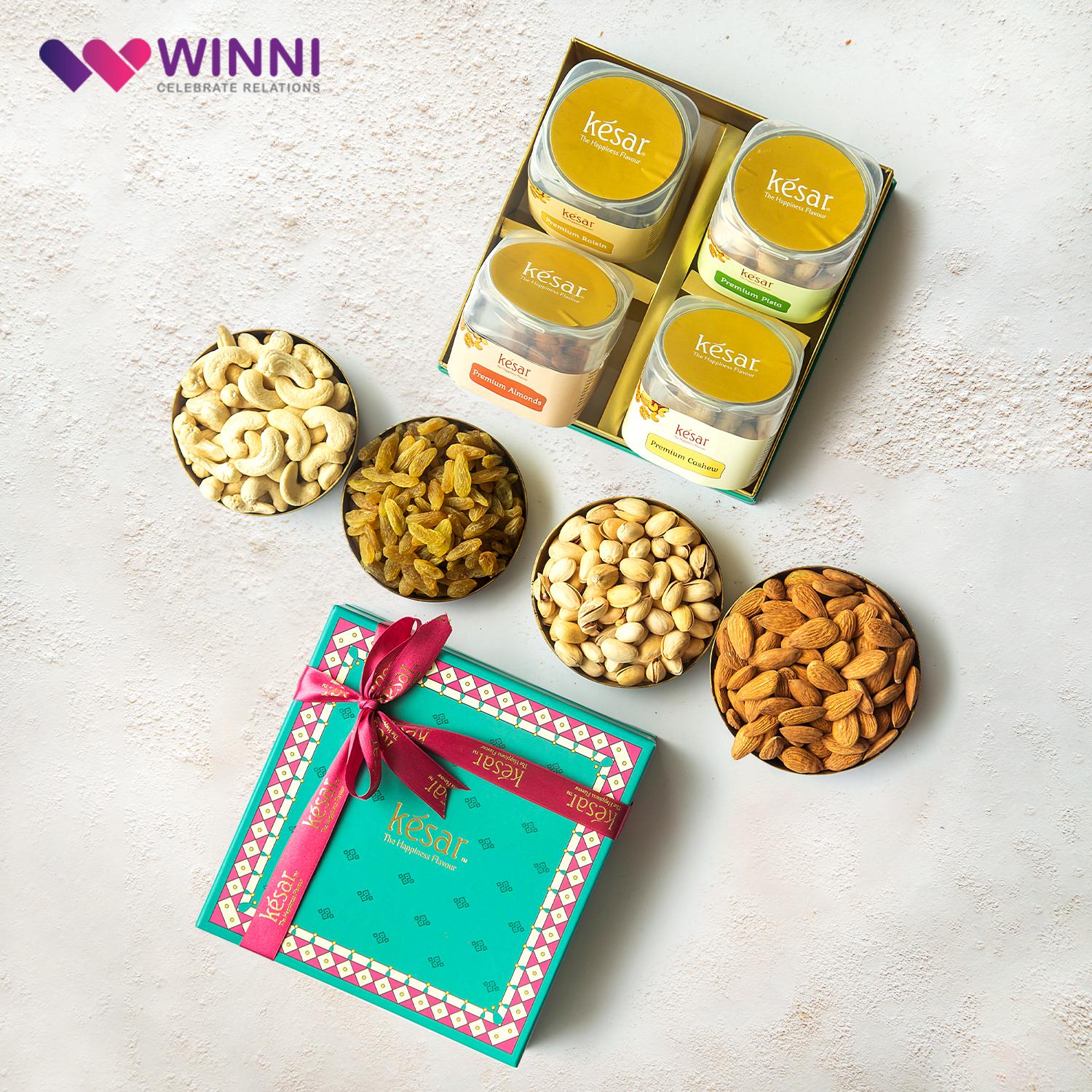 Diwali healthy wellness dry fruits box - Wholesaledryfruits