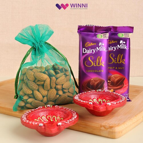 Buy Almond Silk Treats With Diya