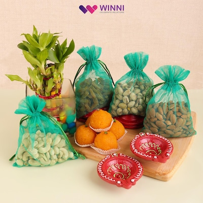 Blue Dry Fruits Packs Combo