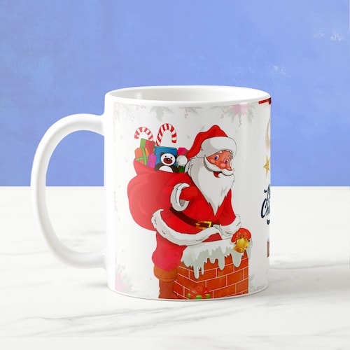 Buy Santa Smiley Coffee Mug