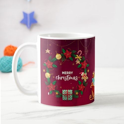 Buy Christmas Message Mug