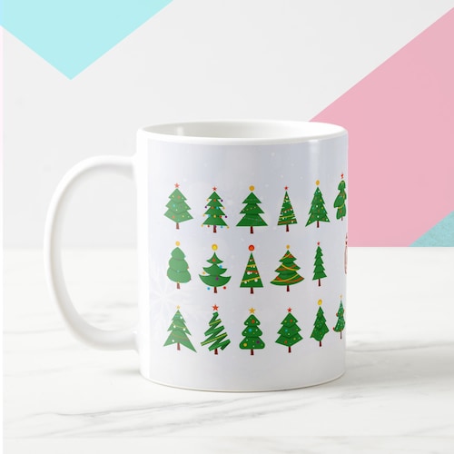 Buy Xmas Tree Printed Mug