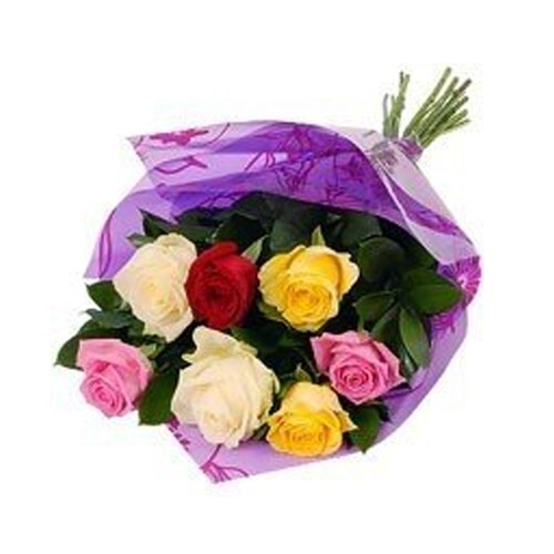 Buy Good Luck Charm Mixed Roses