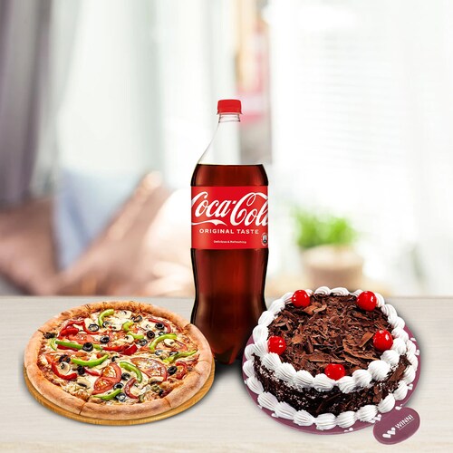 Buy Black Forest With Tasty Pizza