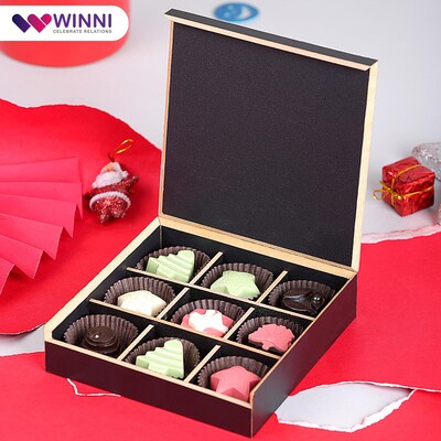 Merry Christmas Dry Fruits Chocolate