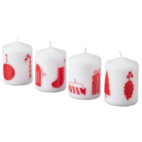 Buy Engraved Winter Candles