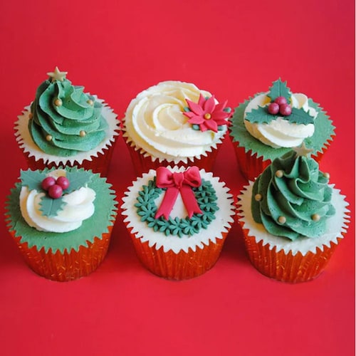 Buy Merry Christmas Loaded Cupcakes