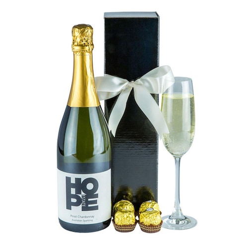 Buy Sparkling Wine And Chocolate Combo