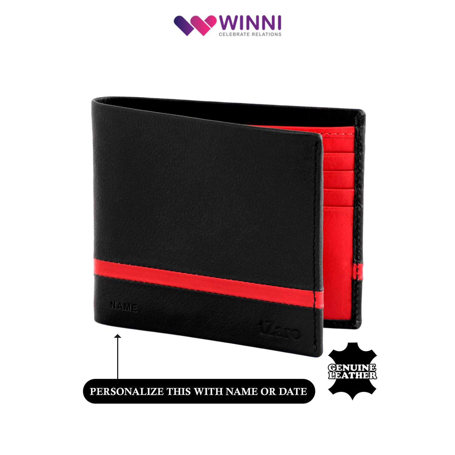 Unbrand Wallets for Men Genuine Leather Pockets Credit/ID India | Ubuy