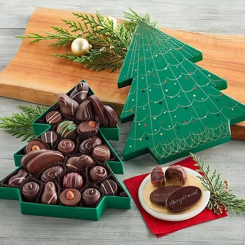 Buy Christmas Chocolate Tree Box