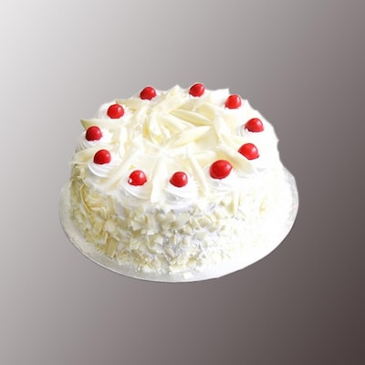Loaded White Forest Cake