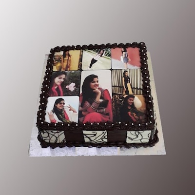 Chocolate Cutomized Cake